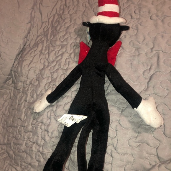 Cat In The Hat 12 Inch Plush 2004, Official Movie Merch, Dr Seuss - Picture 4 of 5